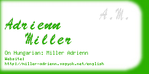 adrienn miller business card